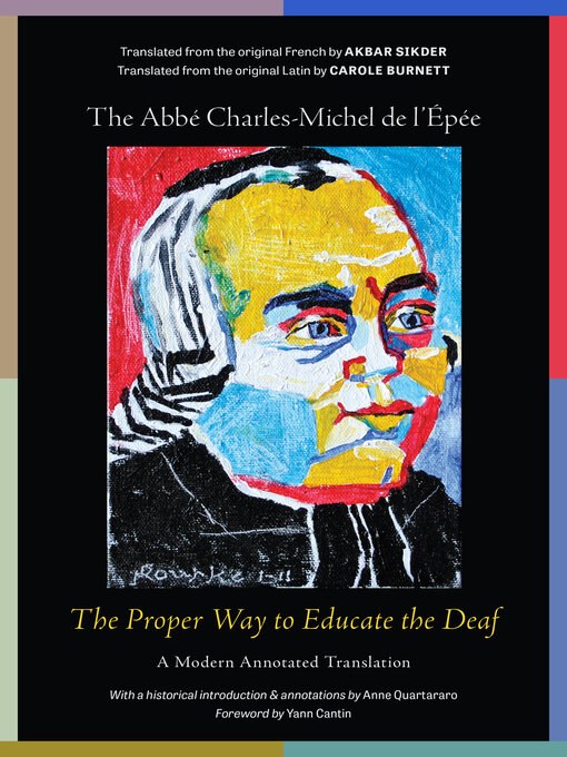 Title details for The Proper Way to Educate the Deaf by The Abbé Charles-Michel de l'Epée - Available